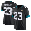 J.Jaguars #23 Foyesade Oluokun Player Black Vapor F.U.S.E. Limited Home Game Gdoa Stitched Jerseys