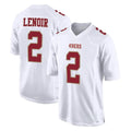 SF.49ers #2 Deommodore Lenoir Player White Fashion Home Game Gdoa Stitched Jerseys