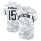 C.Bears #15 Rome Odunze Player Arctic Camo Salute to Service Performance T-Shirt Limited Gdoa Stitched Jerseys