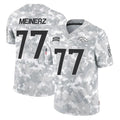 D.Broncos #77 Quinn Meinerz Player Arctic Camo Salute To Service Limited Gdoa Stitched Jerseys