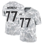 D.Broncos #77 Quinn Meinerz Player Arctic Camo Salute To Service Limited Gdoa Stitched Jerseys