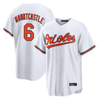 B.Orioles #6 Ryan Mountcastle Player White Home Game Gdoa Stitched Jerseys