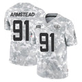J.Jaguars #91 Arik Armstead Player Arctic Camo Salute To Service Limited Game Gdoa Stitched Jerseys