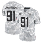 J.Jaguars #91 Arik Armstead Player Arctic Camo Salute To Service Limited Game Gdoa Stitched Jerseys