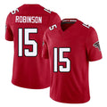 A.Falcons #15 Brian Robinson Player Red Team Color Vapor F.U.S.E. Limited Gdoa Stitched Jerseys