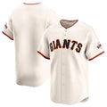 SF.Giants ## Giants Blank Player Cream Home Limited Fdoa Stitched Jerseys
