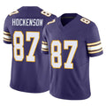 M.Vikings #87 T.J. Hockenson Player Purple Limited Classic Vapor F.U.S.E. Home Game Gdoa Stitched Jerseys
