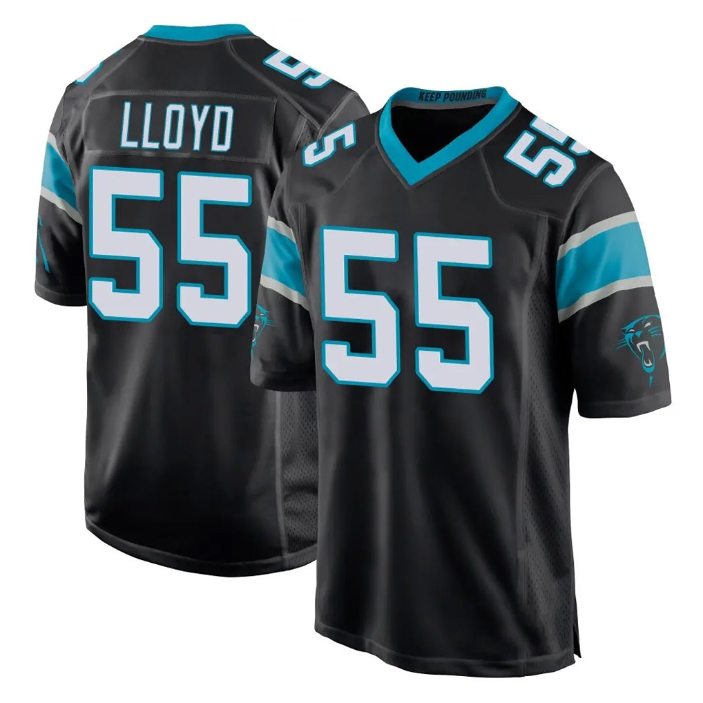 C.Panthers #55 Devin Lloyd Player Black Game Gdoa Stitched Jerseys