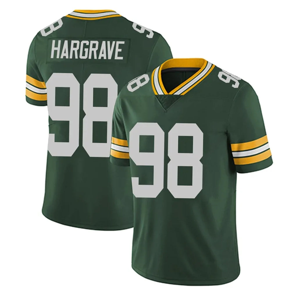 GB.Packers #98 Javon Hargrave Player Green Vapor Untouchable Limited Home Game Gdoa Stitched Jerseys