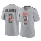 C.Browns #2 Shedeur Sanders Player Gray Atmosphere Fashion Game Gdoa Stitched Jerseys