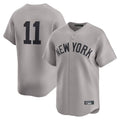 NY.Yankees #11 Anthony Volpe Player Gray Limited Home Fdoa Stitched Jerseys