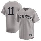 NY.Yankees #11 Anthony Volpe Player Gray Limited Home Fdoa Stitched Jerseys