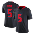 H.Texans #5 Jalen Pitre Player Navy Limited 2nd Alternate Vapor F.U.S.E. Home Game Stitched Jerseys