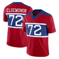 NY.Giants #72 Jermaine Eluemunor Player Red Century Vapor F.U.S.E. Home Game Gdoa Stitched Jerseys