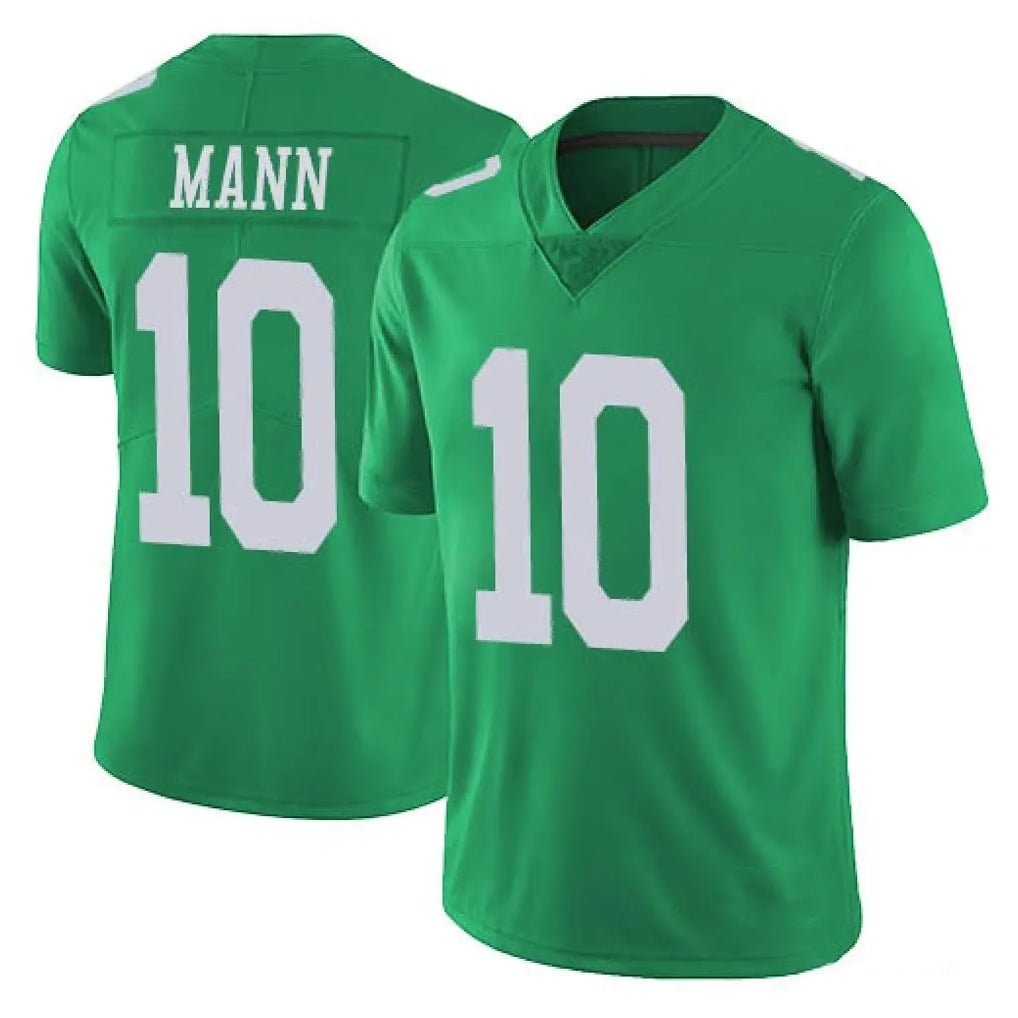 P.Eagles #10 Braden Mann Player Green Limited Vapor Untouchable Home Game Gdoa Stitched Jerseys