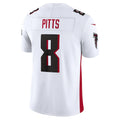 A.Falcons #8 Kyle Pitts Sr. Player White Vapor F.U.S.E. Limited Gdoa Stitched Jerseys