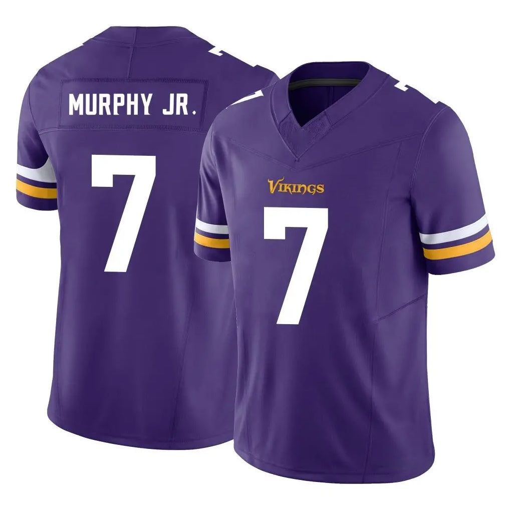 M.Vikings #7 Byron Murphy Jr. Player Purple Limited Vapor F.U.S.E. Home Game Gdoa Stitched Jerseys