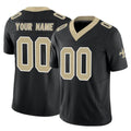 Custom NO.Saints Black Limited Vapor F.U.S.E. Home Game Any Name & Numbers Gdoa Stitched Jerseys