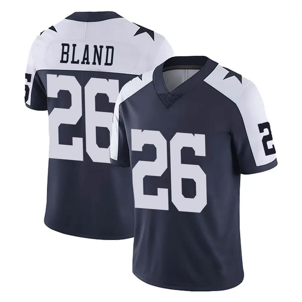 D.Cowboys #26 DaRon Bland Player Navy-White Limited Alternate Vapor Untouchable Home Game Gdoa Stitched Jerseys