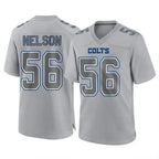 IN.Colts #56 Quenton Nelson Player Gray Atmosphere Fashion Home Game Gdoa Stitched Jerseys