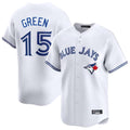 T.Blue Jays #15 Chad Green Player White Home Limited Fdoa Stitched Jerseys