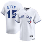 T.Blue Jays #15 Chad Green Player White Home Limited Fdoa Stitched Jerseys