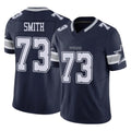 D.Cowboys #73 Tyler Smith Player Navy Limited Vapor F.U.S.E. Home Game Gdoa Stitched Jerseys