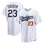 LA.Dodgers #23 Kyle Tucker Player Gold White 2026 Collection Stadium Limited Fdoa Stitched Jerseys