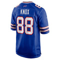 B.Bills #88 Dawson Knox Player Royal Home Game Gdoa Stitched Jerseys