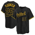 Athletics #25 Brent Rooker Player Black Snake Skin City Home Game Gdoa Stitched Jerseys