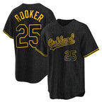 Athletics #25 Brent Rooker Player Black Snake Skin City Home Game Gdoa Stitched Jerseys
