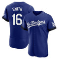 LA.Dodgers #16 Will Smith Player Royal City Connect Elite Home Fdoa Stitched Jerseys