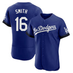 LA.Dodgers #16 Will Smith Player Royal City Connect Elite Home Fdoa Stitched Jerseys