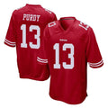 SF.49ers #13 Brock Purdy Player Red Home Game Gdoa Stitched Jerseys