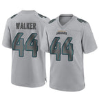 J.Jaguars #44 Travon Walker Player Gray Atmosphere Fashion Home Game Gdoa Stitched Jerseys