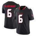 H.Texans #6 Reed Blankenship Player Navy Limited Alternate Vapor F.U.S.E. Home Game Gdoa Stitched Jerseys