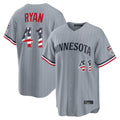 M.Twins #41 Joe Ryan Player Gray USA 250 Fourth of July Limited Elite Home Game Gdoa250Ys Stitched Jerseys