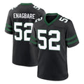 NY.Jets #52 Kingsley Enagbare Player Black Legacy Home Game Gdoa Stitched Jerseys