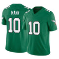 P.Eagles #10 Braden Mann Player Green Kelly Alternate Vapor F.U.S.E. Home Game Gdoa Stitched Jerseys