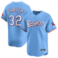 T.Rangers #32 Evan Carter Player Light Blue Home Limited Fdoa Stitched Jerseys