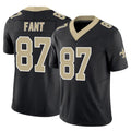 NO.Saints #87 Noah Fant Player Black Limited Vapor F.U.S.E. Home Game Gdoa Stitched Jerseys
