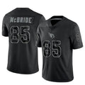 A.Cardinals #85 Trey McBride Player Black RFLCTV Limited Gdoa Stitched Jerseys