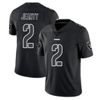 LV.Raiders #2 Ashton Jeanty Player Black Limited Black Impact Home Game Gdoa Stitched Jerseys