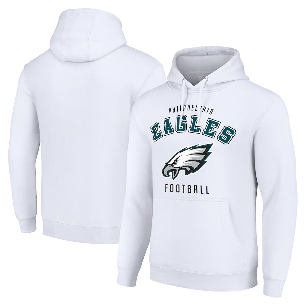 P.Eagles ## Eagles Blank Player White Pullover Hoodies Home Game Gdoa Stitched Jerseys