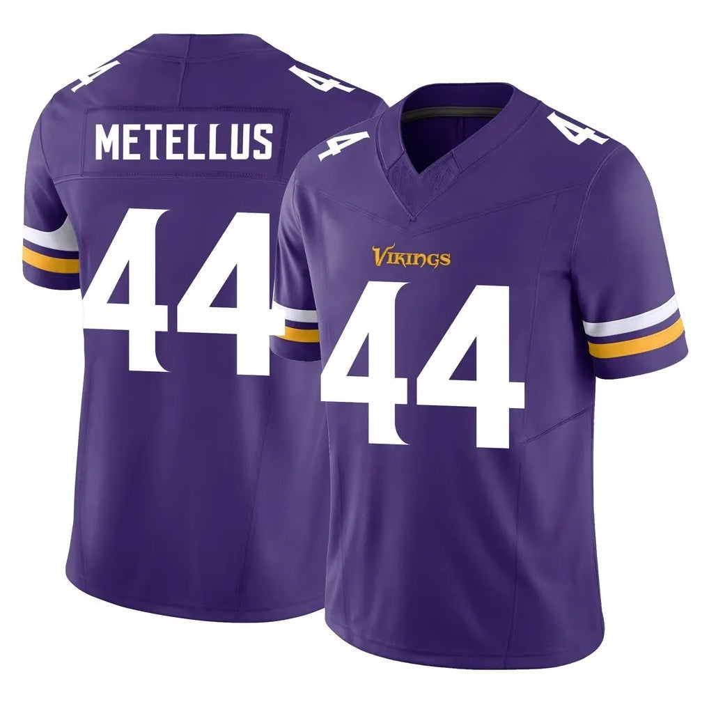 M.Vikings #44 Josh Metellus Player Purple Limited Vapor F.U.S.E. Home Game Gdoa Stitched Jerseys
