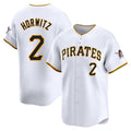P.Pirates #2 Spencer Horwitz Player White Home Limited Fdoa Stitched Jerseys