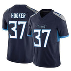 T.Titans #37 Amani Hooker Player Navy Limited Vapor F.U.S.E. Home Game Gdoa Stitched Jerseys