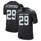 NY.Jets #29 Minkah Fitzpatrick Player Stealth Black Home Game Gdoa Stitched Jerseys