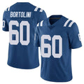 IN.Colts #60 Tanor Bortolini Player Royal Limited Vapor Untouchable Home Game Gdoa Stitched Jerseys