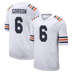 C.Bears #6 Kyler Gordon Player White Classic Home Game Gdoa Stitched Jerseys